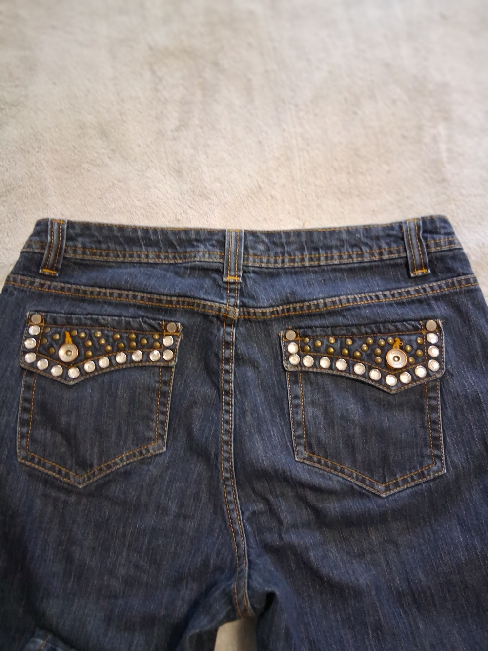 Dark Blue Denimdenim. Size 8